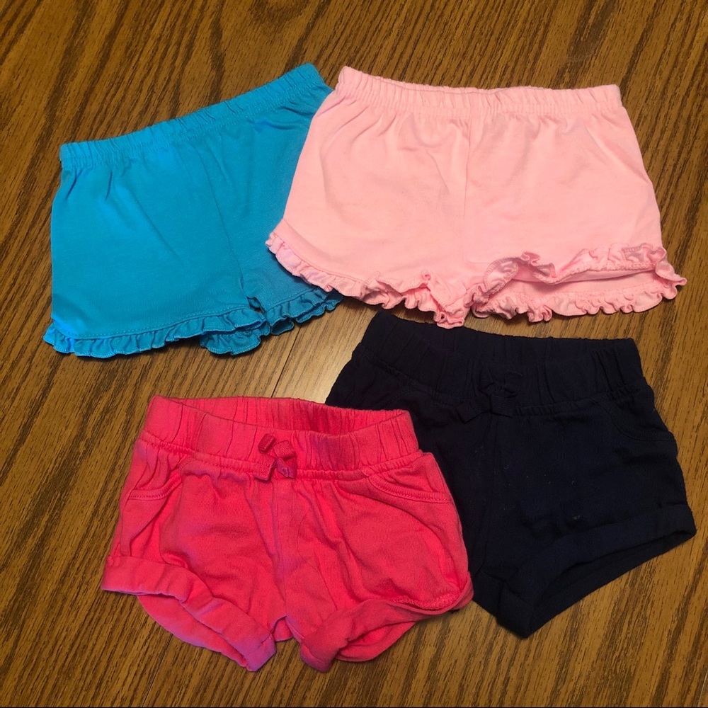 3 Month Baby Girl Shorts Bundle